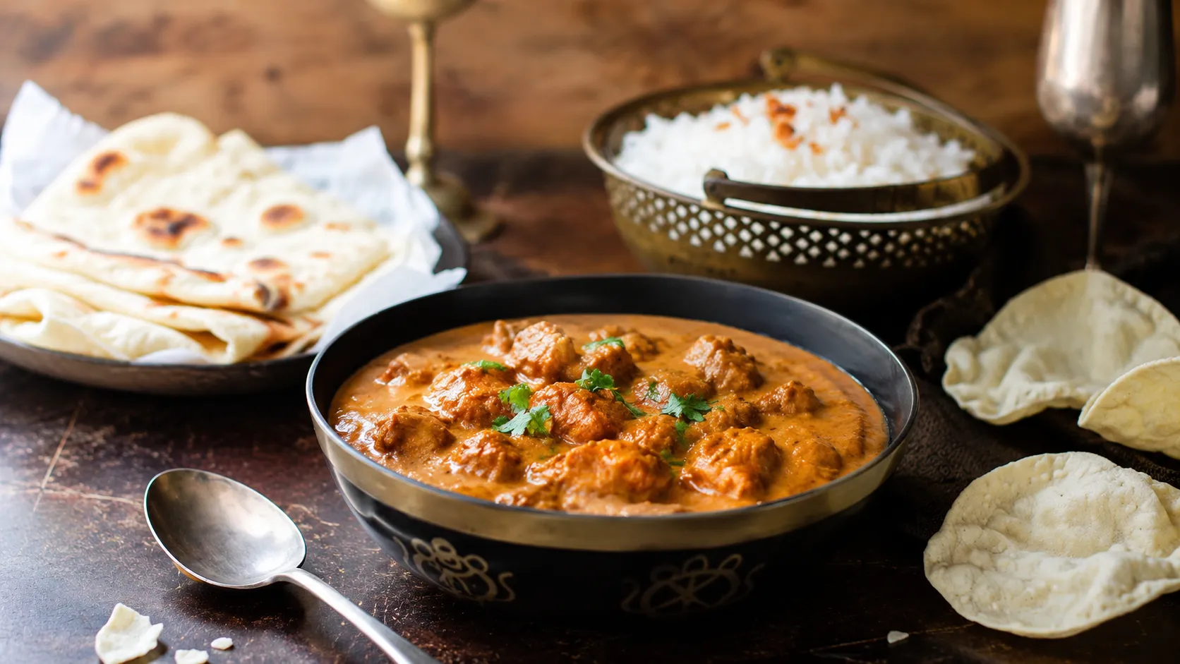 Easy Butter Chicken with Creamy Tomato Curry Sauce
