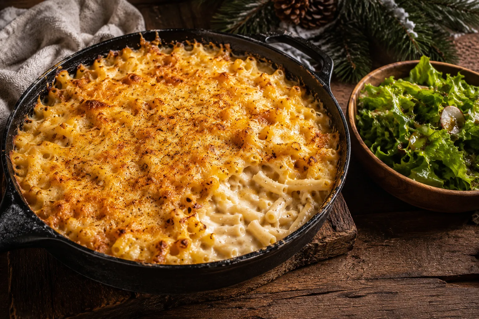 Classic Macaroni Gratin with Comté Cream