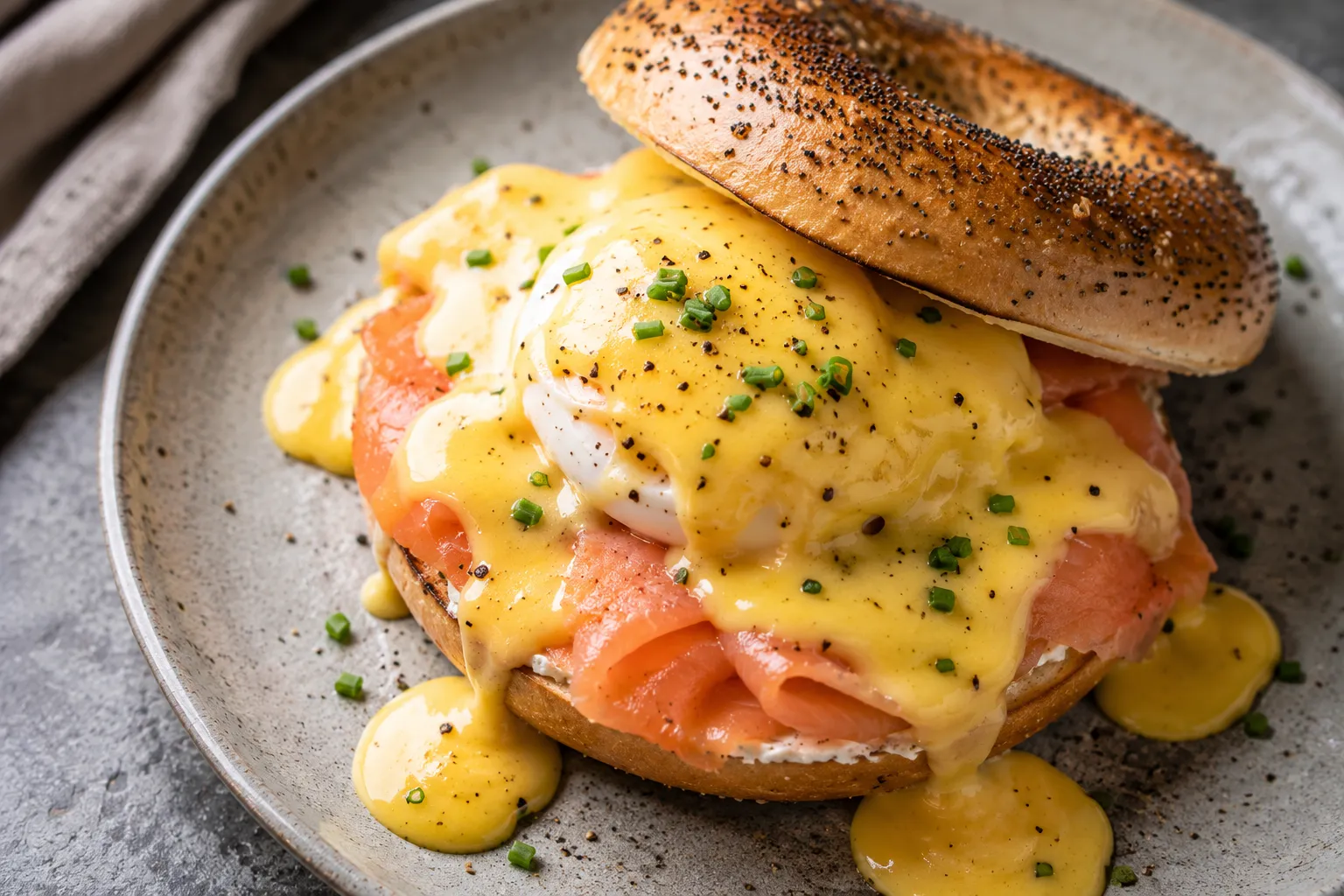 Classic Hollandaise Sauce with Lemon & Butter